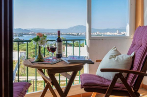 Top floor gulf view apartment Olbia